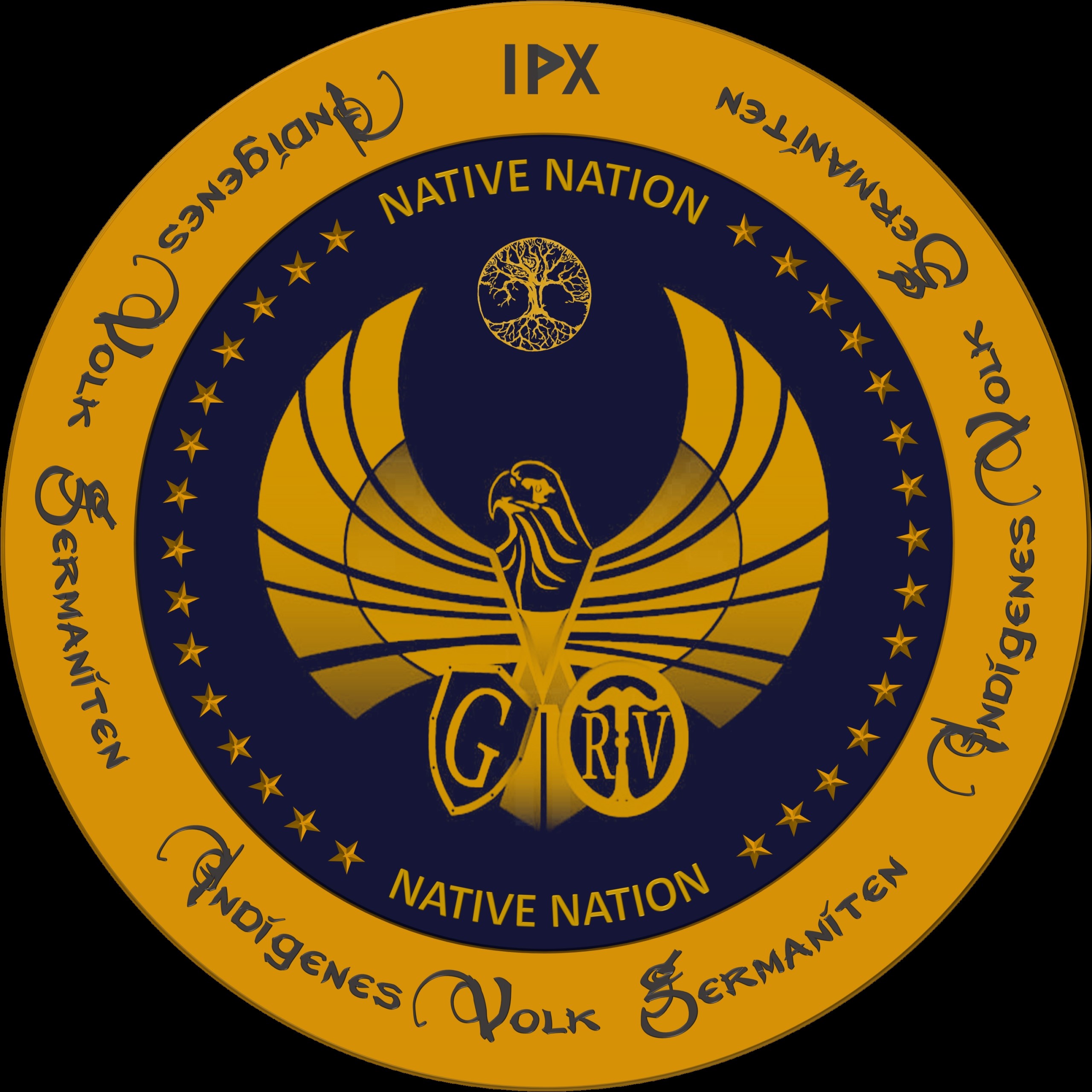 Logo „Indigenes Volk Germaniten“