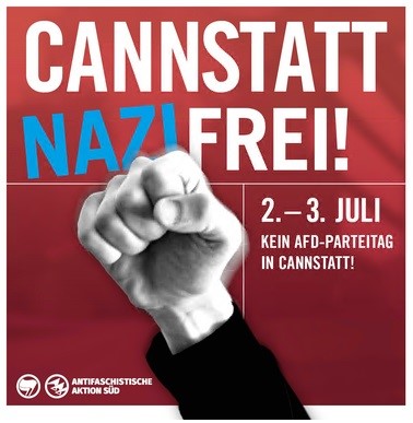 Protestaufruf Antifaschistische Aktion Süd