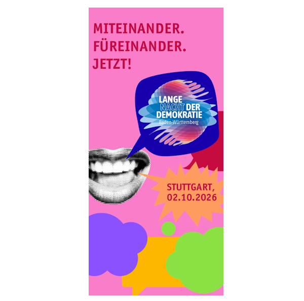Programm der Langen Nacht der Demokratie in Stuttgart