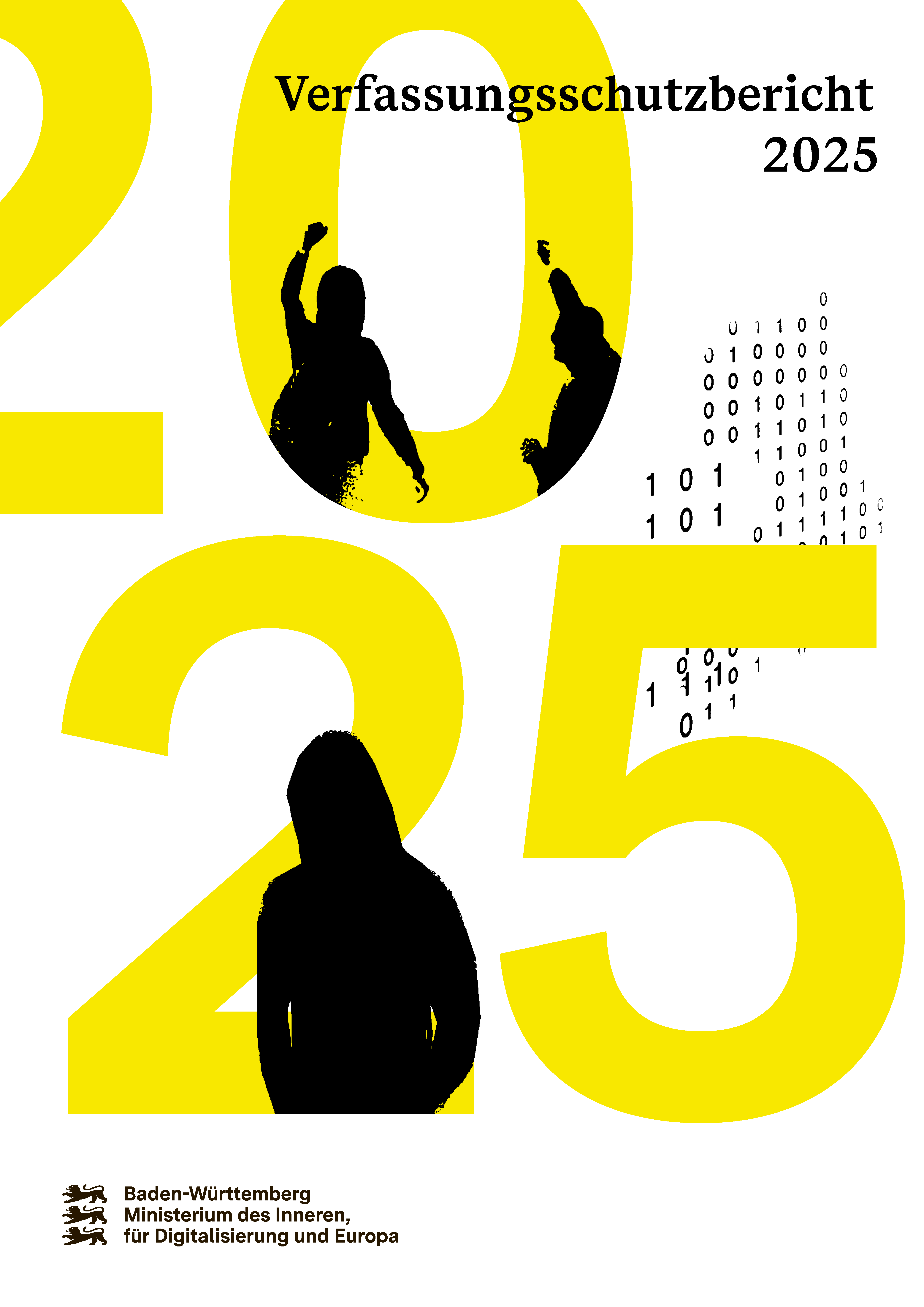 Cover des Verfassungsschutzberichts 2025
