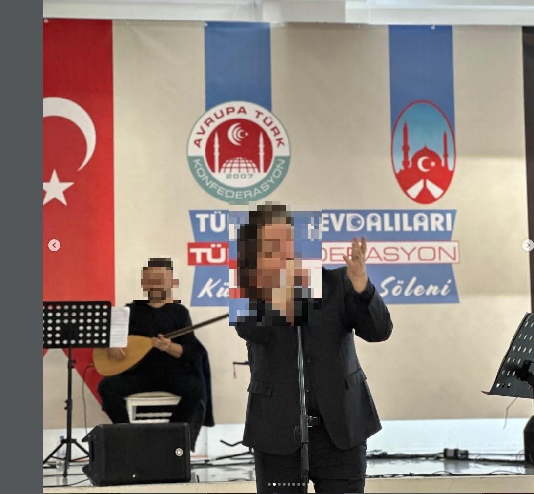 Instagram-Beitrag des ADÜTDF-Vorsitzenden Şentürk DOĞRUYOL von einer Konzertveranstaltung in Böblingen.